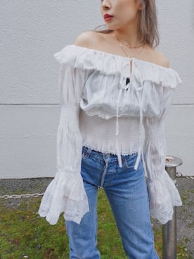 「FIG&VIPER（フィグアンドバイパー）のアイテム」を使った、FIG&VIPER_hayamiさん（レディース・155cm）の春コーディネート