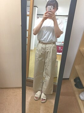 あんちゃん⚪︎⚪︎⚪︎さん（レディース・151cm）の夏コーディネート