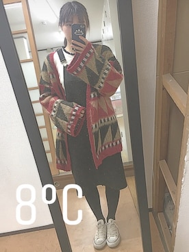 「韓国好きな人と繋がりたい」｜「アイテム（オールインワン・サロペット）」を使った、あんぱん⚪︎⚪︎⚪︎さん（レディース・151cm）の春コーディネート