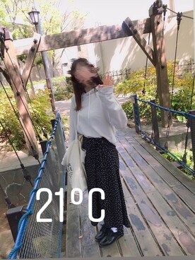 「韓国好きな人と繋がりたい」｜「アイテム（その他シューズ）」を使った、あんぱん⚪︎⚪︎⚪︎さん（レディース・151cm）の春コーディネート