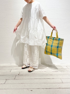 9nikoさん（レディース・162cm）の春コーディネート