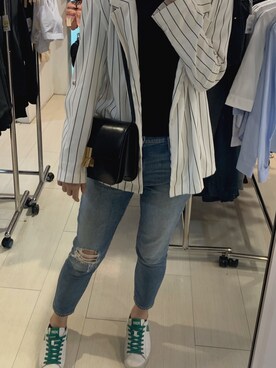 Minさん（レディース・174cm）の春コーディネート