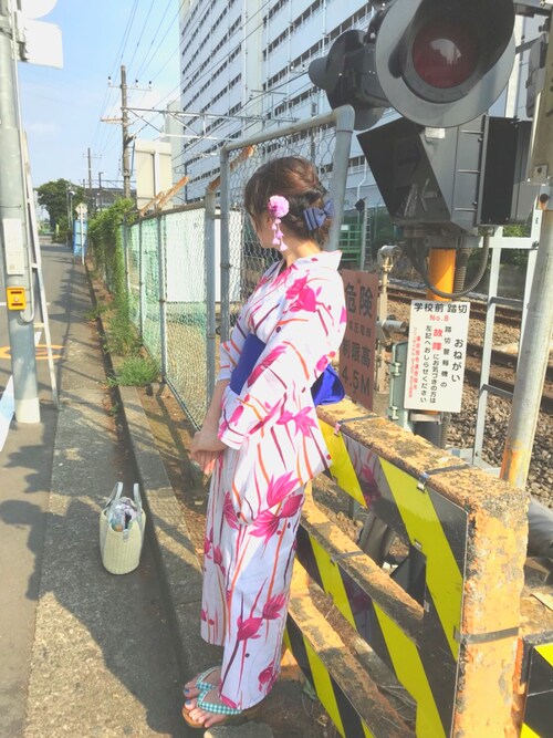 ぱでぅき 振袖modeの着物 浴衣を使ったコーディネート Wear