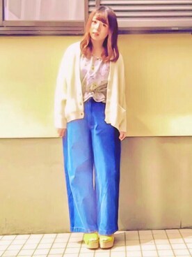 りなぽちゃさん（レディース・156cm）の春コーディネート