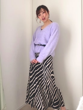 りなぽちゃさん（レディース・156cm）の春コーディネート