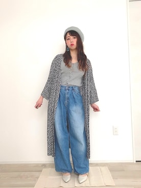 りなぽちゃさん(レディース・156cm)の春コーディネート