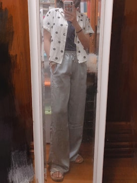 寧さん（レディース・165cm）の夏コーディネート