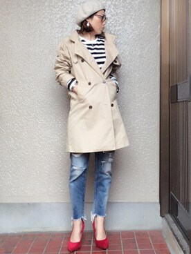 hanaさん（レディース・156cm）の春コーディネート