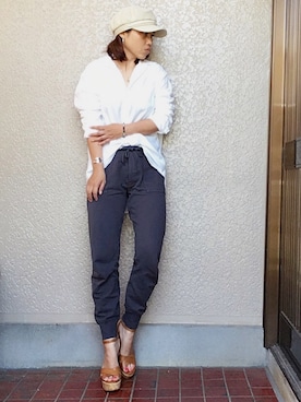 hanaさん（レディース・156cm）の夏コーディネート