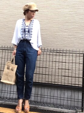 hanaさん（レディース・156cm）の夏コーディネート