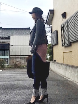 hanaさん（レディース・156cm）の春コーディネート