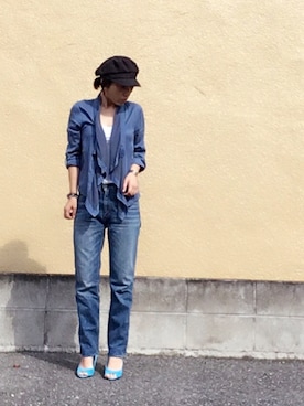 hanaさん（レディース・156cm）の秋コーディネート