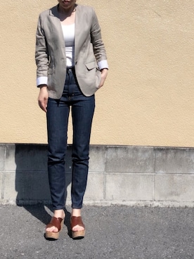 hanaさん（レディース・156cm）の春コーディネート