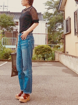 hanaさん（レディース・156cm）の夏コーディネート