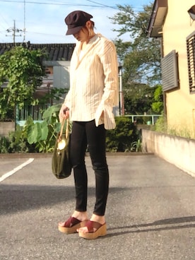 hanaさん（レディース・156cm）の秋コーディネート