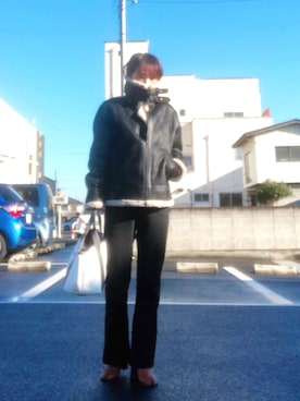 hanaさん（レディース・156cm）の冬コーディネート