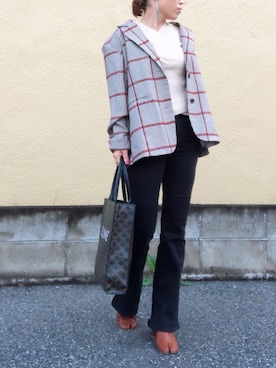 hanaさん（レディース・156cm）の秋コーディネート