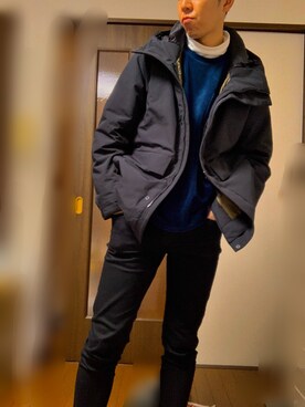 ナイロンジャケットを使った お仕事コーデ のメンズ人気ファッションコーディネート Wear
