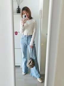 TODAYFUL - トゥデイフル  ソフトウールロングシャツ　チェック　ビスチェ　キャミ　セット TODAYFUL - トゥデイフル ソフトウールロングシャツ チェック