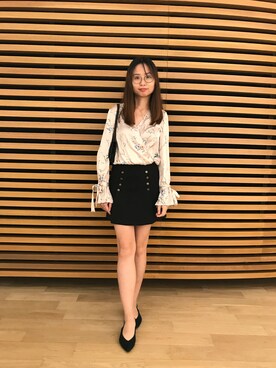 「NIL（ニル）のアイテム」を使った、S.T Leeさん（レディース・163cm）の秋コーディネート