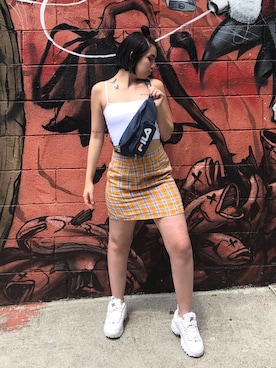 「fannypack」｜Pauly さん（レディース・155cm）の夏コーディネート