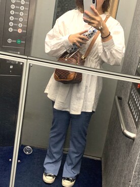 ゆーさん(レディース・159cm)の夏コーディネート