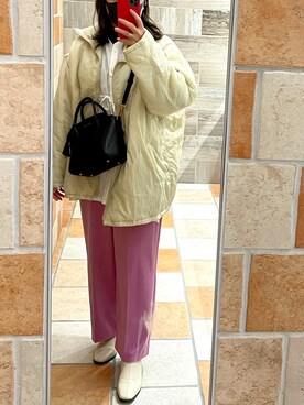 ゆーさん（レディース・159cm）の冬コーディネート