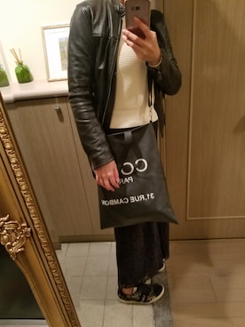 「LIU・JO（リュージョー）のアイテム」を使った、RIEさん（レディース・163cm）の春コーディネート