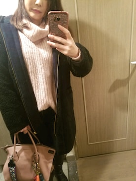 「COCCINELLE（コチネレ）のアイテム」を使った、RIEさん（レディース・163cm）の春コーディネート