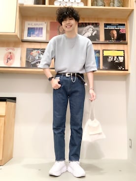 ポスター アートを使った 韓国ファッション のメンズ人気ファッションコーディネート Wear