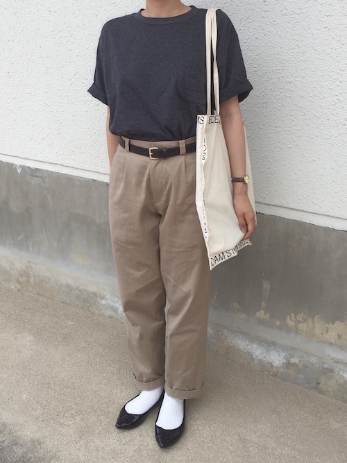 年レディースチノパン着こなしコーデ34選 Unisize ユニサイズ