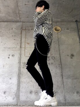 ウォレットチェーンを使った オルチャンファッション の人気ファッションコーディネート 季節 6月 8月 Wear ウォレットチェーンを使った オルチャンファッション の人気ファッションコーディネート 季節 6月 8月 Wear