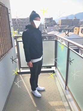 「JACK PURCELL（ジャックパーセル）の【converse】JACK PURCEL（スニーカー）」を使った、m a m eさん（メンズ・172cm）の春コーディネート