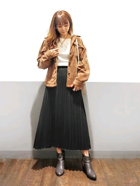 asukaさん（レディース・168cm）の秋コーディネート