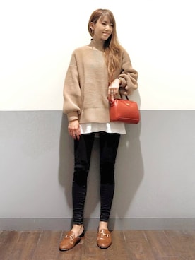 asukaさん（レディース・168cm）の秋コーディネート