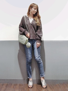 「RAG MACHINE（ラグマシーン）のアイテム」を使った、asukaさん（レディース・168cm）の春コーディネート