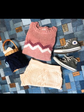 K☆eiさん（レディース・146cm）の冬コーディネート