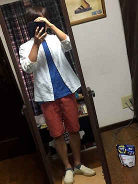 「SALVI（サルヴィ）のアイテム」を使った、アキ★愛知B&Cさん（メンズ・174cm）の夏コーディネート