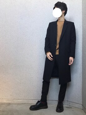 「JOHN LAWRENCE SULLIVAN」｜「アイテム（その他シューズ）」を使った、Rinさん（メンズ・175cm）の冬コーディネート