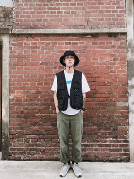 「SHEPHERD（シェパード）のアイテム（ジャケット/アウター）」を使った、小潘さん（メンズ・176cm）の秋コーディネート