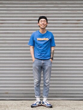 「SHEPHERD（シェパード）のアイテム」を使った、小潘さん（メンズ・176cm）の夏コーディネート