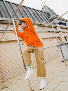 「SHEPHERD（シェパード）のアイテム」を使った、小潘さん（メンズ・176cm）の秋コーディネート