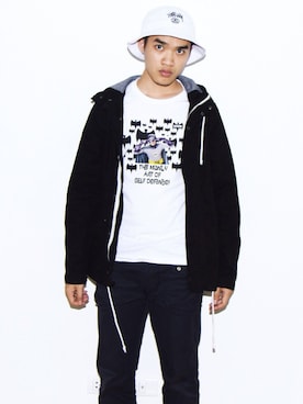 「H&M（エイチ・アンド・エム）のアイテム（ジャケット/アウター）」を使った、nikinikさん（メンズ・170cm・20代）の秋コーディネート