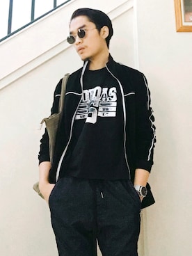 「cotton on」｜「アイテム（アナログ腕時計）」を使った、nikinikさん（メンズ・170cm）の春コーディネート