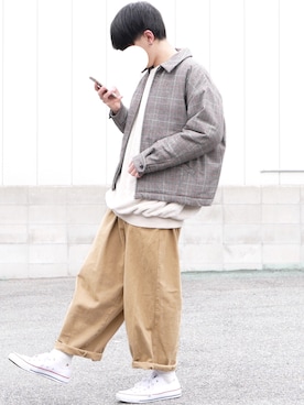 89さん（メンズ・168cm）の冬コーディネート