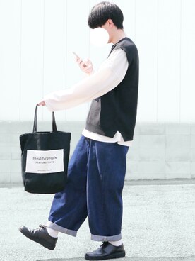 89さん（メンズ・168cm）の春コーディネート