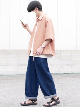 89さん（メンズ・168cm）の春コーディネート