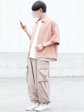 「Clut（クルト）のアイテム」を使った、89さん（メンズ・168cm）の夏コーディネート