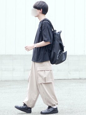 「Clut（クルト）のアイテム」を使った、89さん（メンズ・168cm）の夏コーディネート