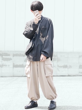 「Clut（クルト）のアイテム」を使った、89さん（メンズ・168cm）の秋コーディネート